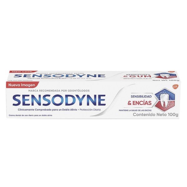 Crema Dental Sensodyne Sensibilidad & Encías x 100 G