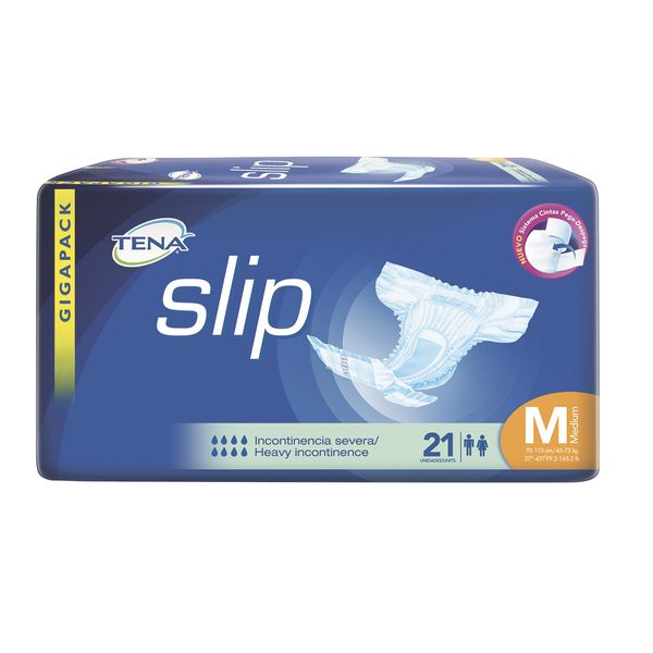 Pañal Tena Slip Medium Gigapack x 21 Unidades