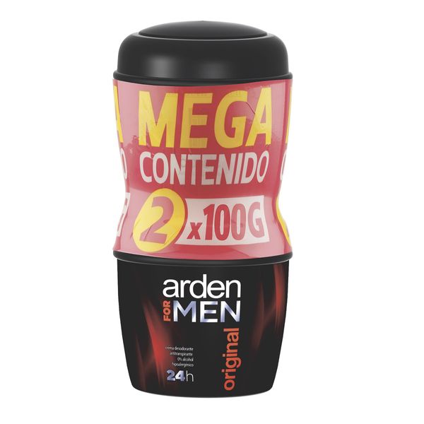 Crema Desodorante Arden For Men Original x 2 Unidades x 100 G c/u