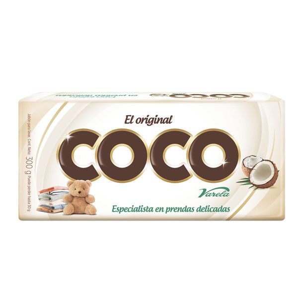 Jabón Coco El Original x 300 G