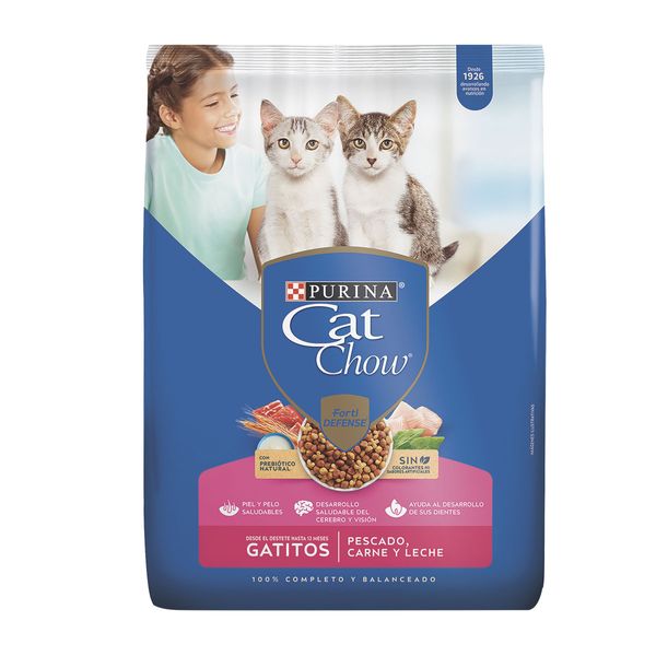 Alimento Para Gatitos Prebioticos Cat Chow x 500Gr