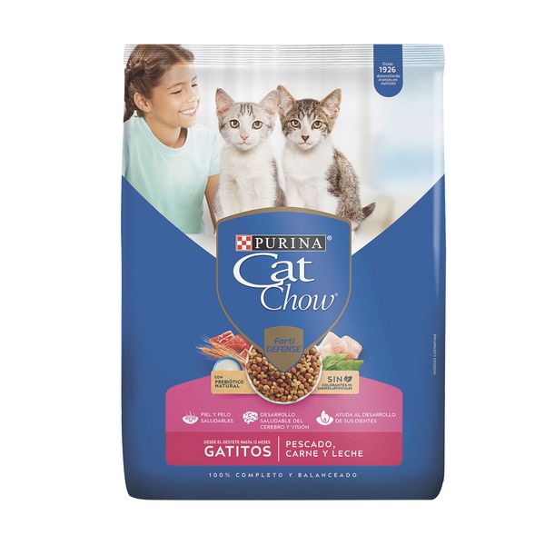 Alimento Para Gatitos Prebioticos Cat Chow x 1.500Gr