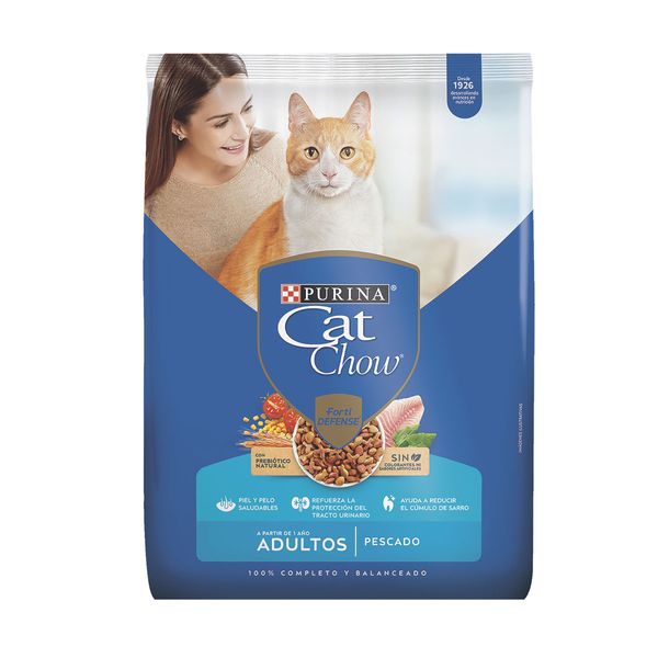 Alimento Para Gatos Pescado Adulto Cat Chow x 1.500Gr