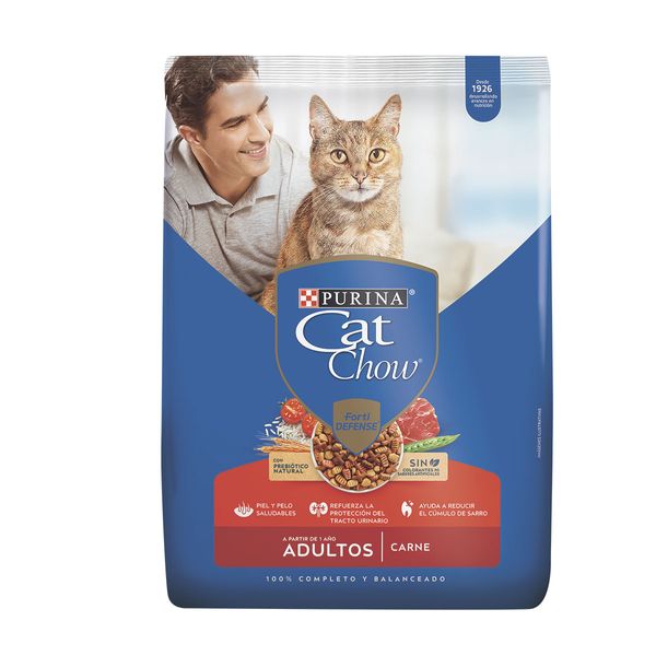 Alimento Para Gatos Carne Adulto Cat Chow x 1.500Gr
