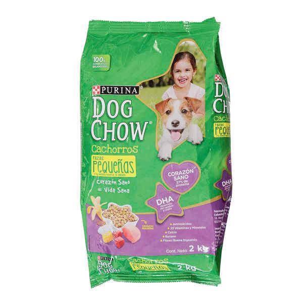 Comida para Perro Dog Chow Cachorros Minis y Pequeños x 2 K