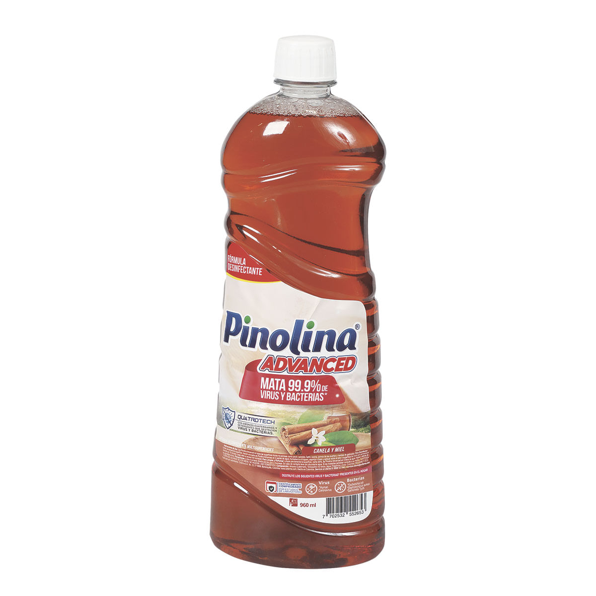 Limpiador Pinolina Advanced Canela y Miel x 960 Ml - Mercados Colsubsidio