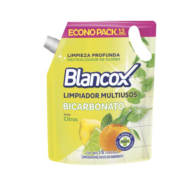 Limpiador Multiusos Blancox Bicarbonato Citrus x 1.5 L