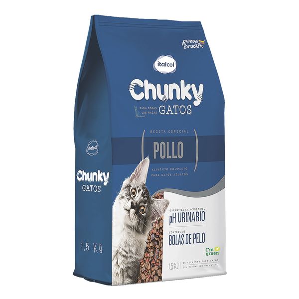 Alimento Para Gatos Pollo Chunky x 1.500Gr