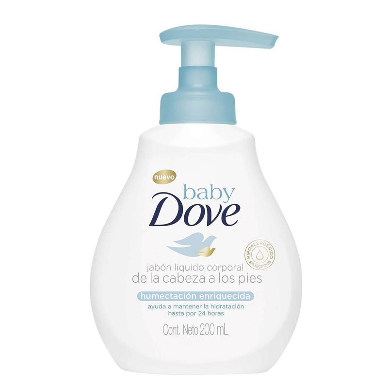 Jabon-Liquido-Corporal-Dove-Baby-Humectacion-Enriquecida-x-200-Ml