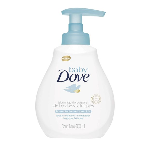 Jabón Líquido Corporal Dove Baby Humectación Enriquecida x 400 Ml