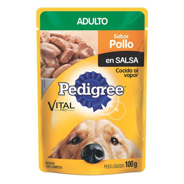 Alimento Húmedo Pedigree Para Perro Adulto Pollo x 100 G