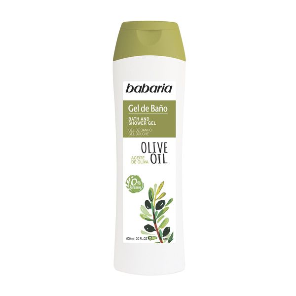 Gel de Baño Babaria Aceite de Oliva x 600 Ml