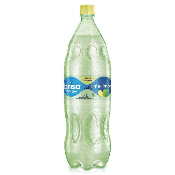Agua Saborizada Brisa Lima Limón con Gas 1.5 Lt