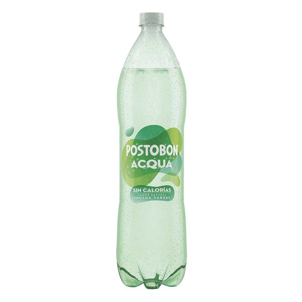 Bebida Gasificada Postobón Acqua Frutos Verdes 1,5 Lt