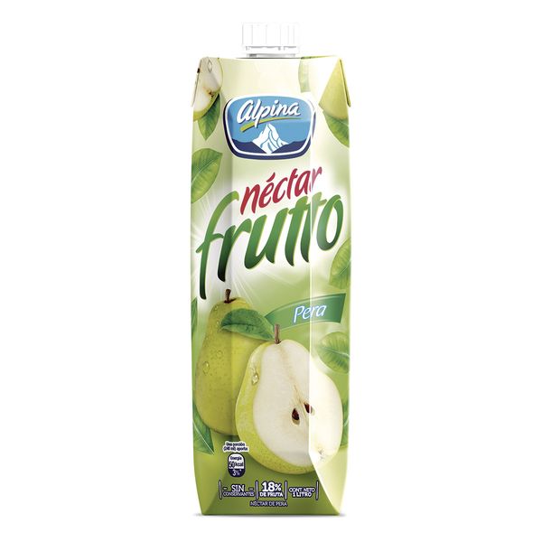 Néctar Frutto Alpina Pera Caja x 1 L
