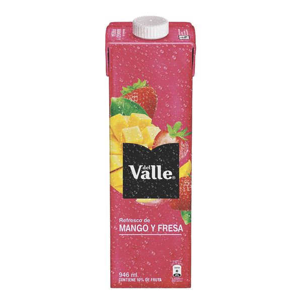 Refresco Del Valle Mango y Fresa Tetra x 946 Ml