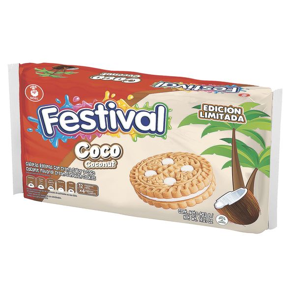 Galletas Festival Coco Edición Limitada 403 G