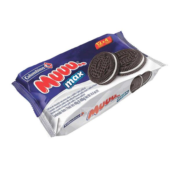 Galleta Muuu.. Max x 408 G en 12 Paquetes