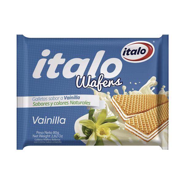 Galletas Wafers Italo Vainilla 80 G