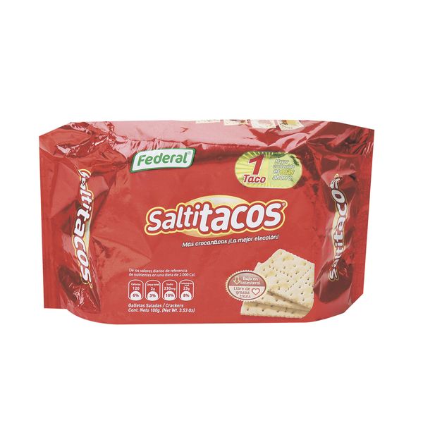 Galletas Saltitacos Federal 1 Taco 100 G