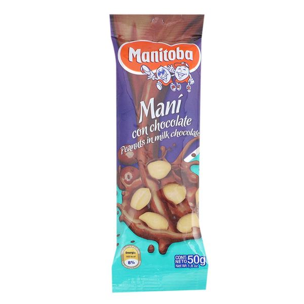 Maní con Chocolate Manitoba 50 G