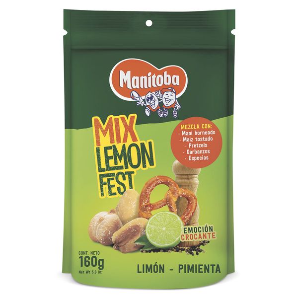 Mezcla Manitoba Mix Lemon Fest x 160 G
