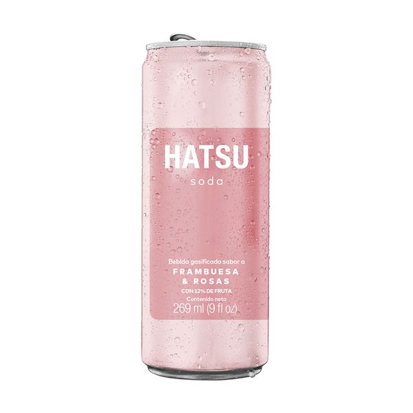 Soda Hatsu Frambuesa & Rosas x 269 Ml