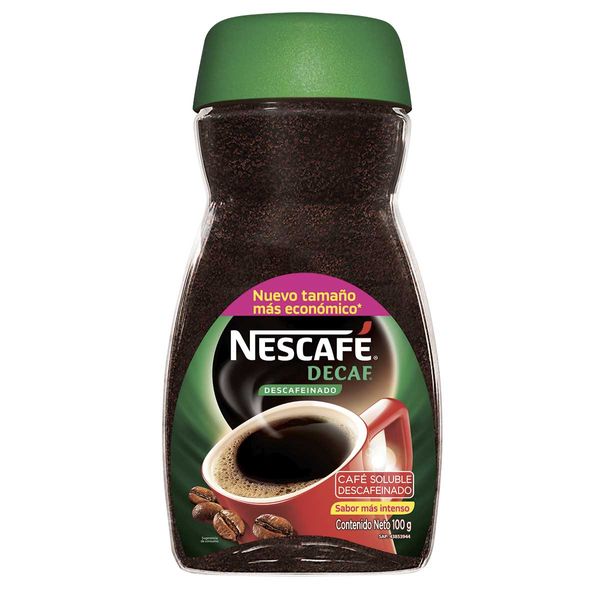 Café Nescafé Descafeinado x 100 G