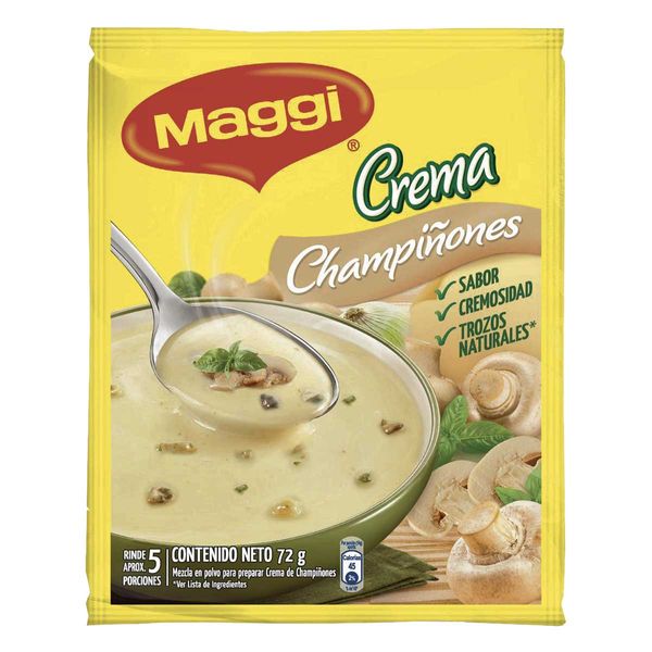 Crema Champiñones Maggi Sobre x 72 G