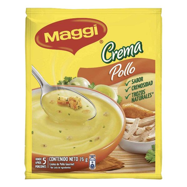 Crema de Pollo Gourmet Maggi Sobre x 76 G