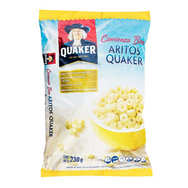 Cereal Quaker Aritos 230 G