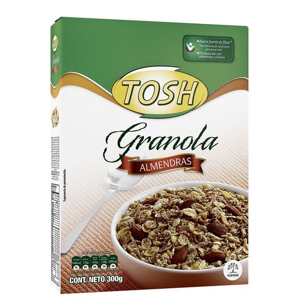 Granola con Trozos de Almendras Tosh x 300 G