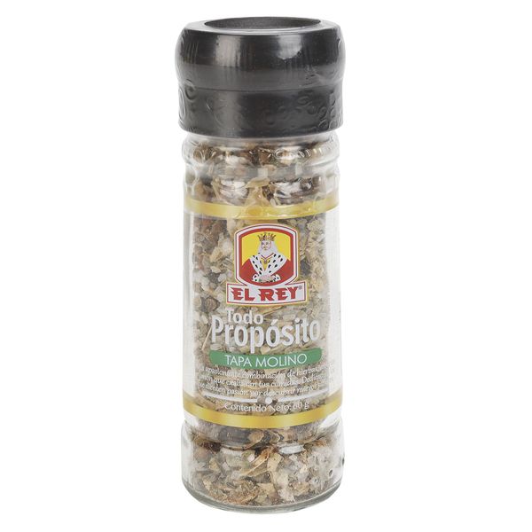 Condimento El Rey Todo Propósito Tapa Molino x 60 G