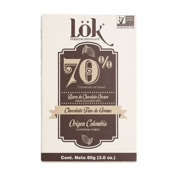 Chocolate Lok 70% Cacao x 85 G