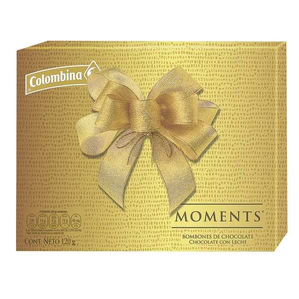 Bombones Moments Chocolate Leche 36% Cacao x 120 G