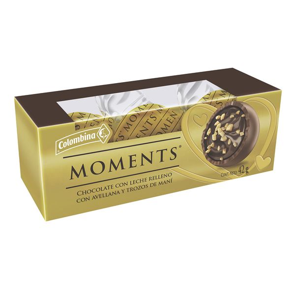 Chocolate Moments Avellana Mani x 42 G