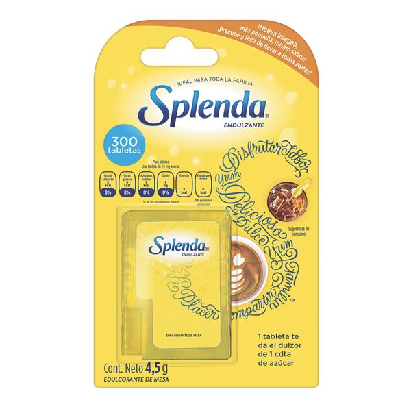 Endulzante Splenda Mesa 4,5 G en 300 Tabletas