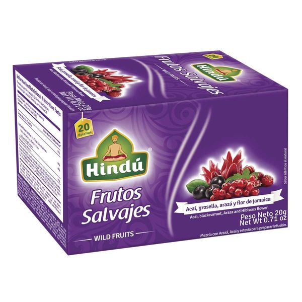 Infusión Hindú Frutos Salvajes 20 G en 20 Bolsitas