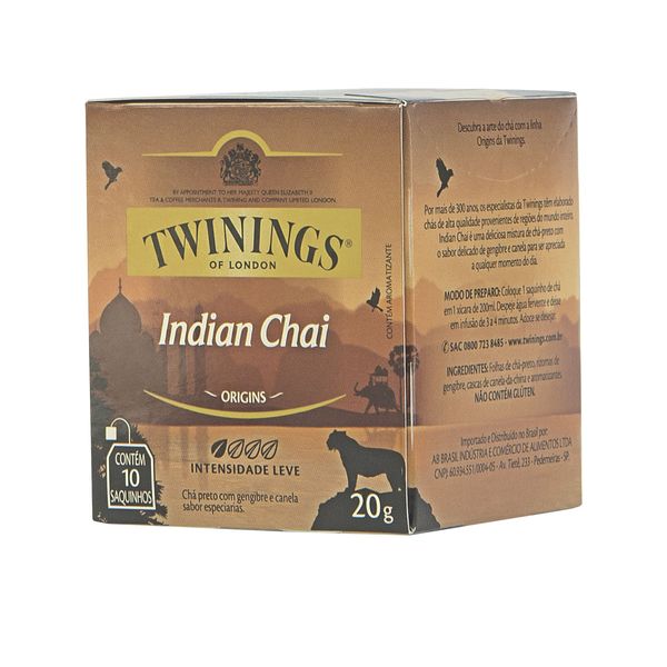 Te Twinings Indian Chai 20 G en 10 Bolsas