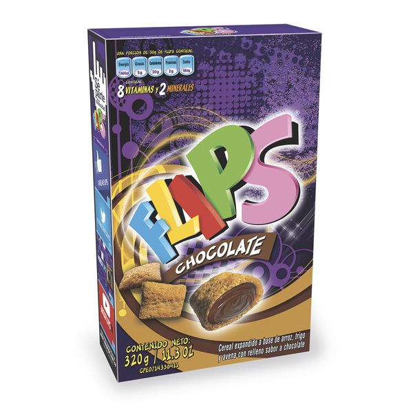 Cereal Flips Chocolate x 320 G