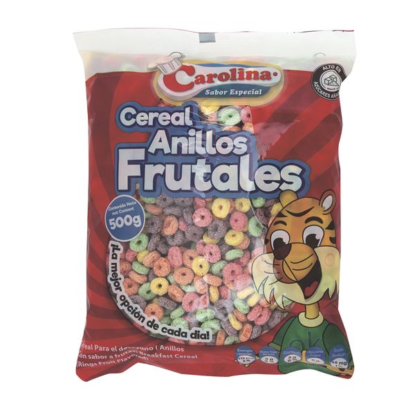 Cereal Carolina Anillos Frutales 500 G