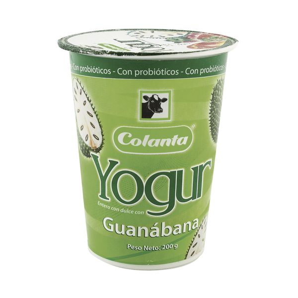 Yogurt de Guanabana en Vaso Colanta x 200Gr