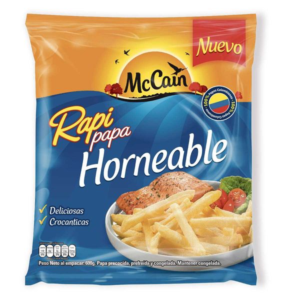 Papas Francesa Horneables Rapi Papa McCain x 600Gr