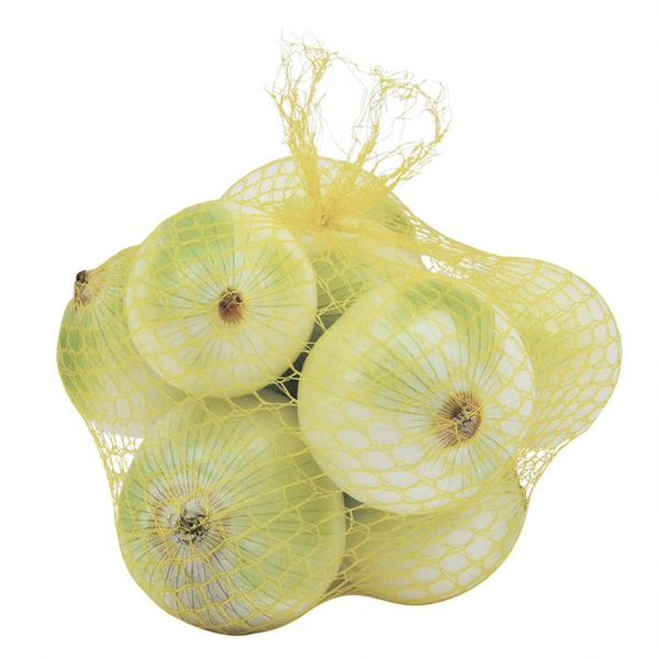 Cebolla Cabezona Blanca en Malla Mercado x 1300 G