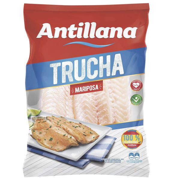 Trucha Mariposa Antillana x 500 G