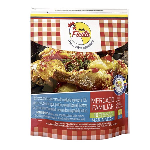 Mercado Familiar Pollo Fiesta x 2000 G