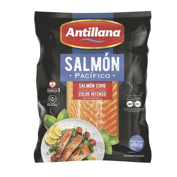 Salmón Pacífico Antillana x 450 G