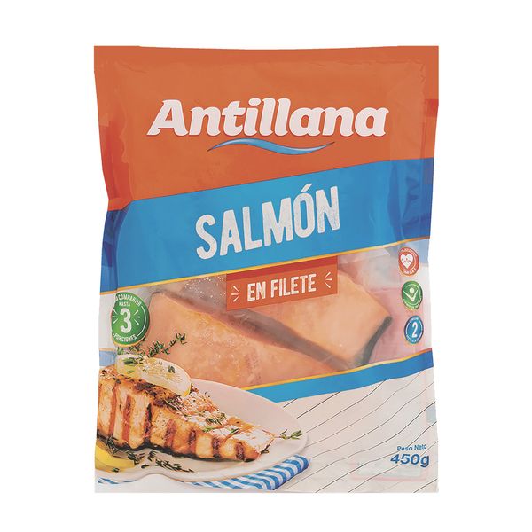 Salmón en Filete Antillana x 450 G