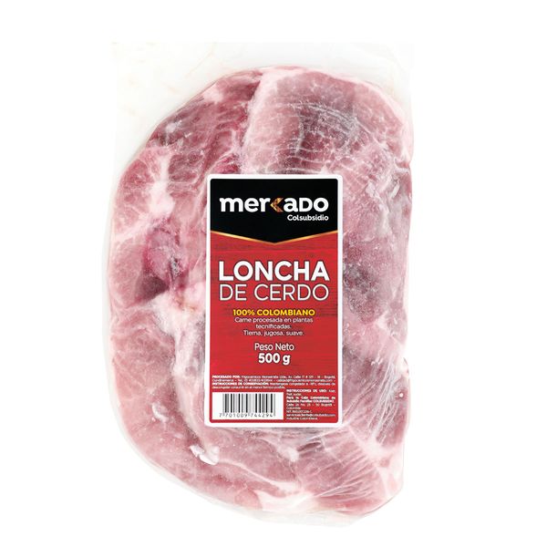 Loncha de Cerdo Mercado x 500 G