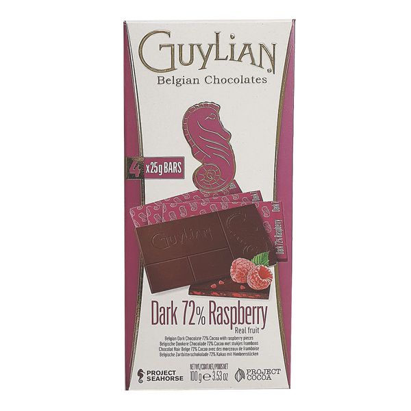 Barra Guylian Chocolate Frambuesa x 100 G